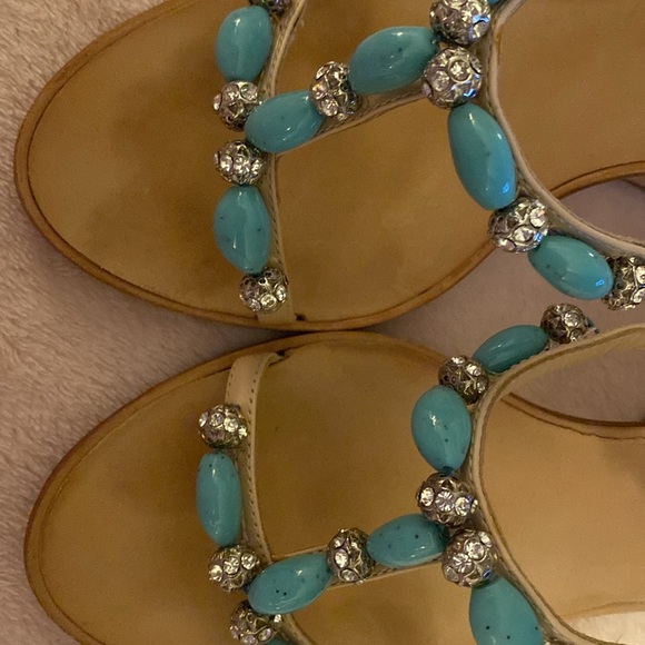 Beautiful Jeweled Wedge - Picture 10 of 13